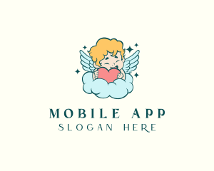 Love Angel Cherubim logo design
