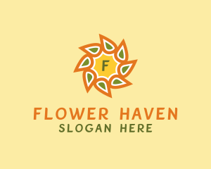 Flower Nature Beauty  logo design