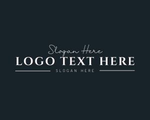 Elegant Professional Business Wordmark Logo