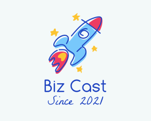 Memories - Rocket Launch Nursery logo design