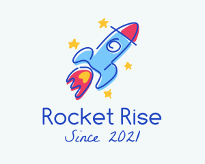 Rocket Launch Nursery logo design