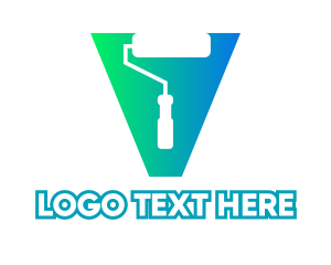 Cone - Geometric Painter logo design