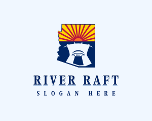 Arizona Water Dam logo design