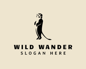 Safari - Wild Meerkat Safari logo design