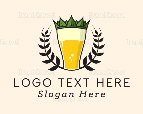 Natural Beer Brewery Logo