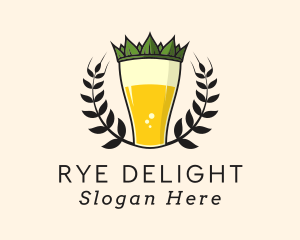 Rye - Natural Beer Brewery logo design