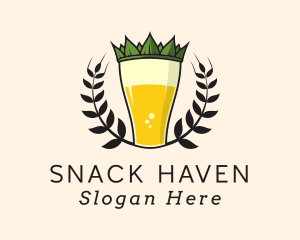 Natural Beer Brewery logo design