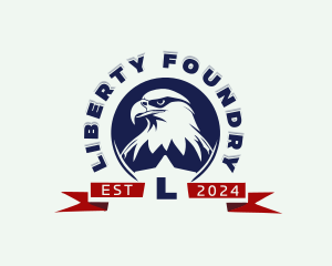 Political Eagle Patriot logo design