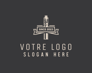 Vape - Vape Tube Signage logo design