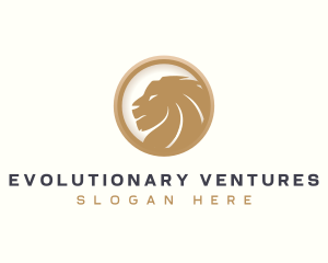 Lion Wildlife Feline logo design