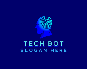  Robotic Artificial Intelligence logo design