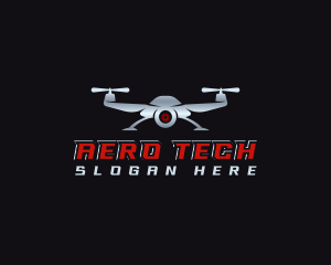 Drone Tech Surveillance logo design