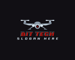 Drone Tech Surveillance logo design