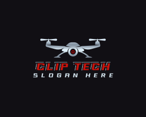 Drone Tech Surveillance logo design