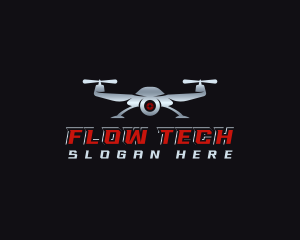 Drone Tech Surveillance logo design