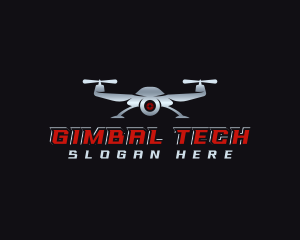 Drone Tech Surveillance logo design