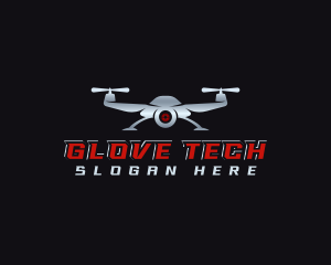 Drone Tech Surveillance logo design