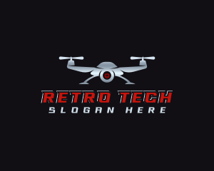 Drone Tech Surveillance logo design