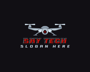 Drone Tech Surveillance logo design