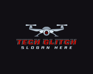 Drone Tech Surveillance logo design