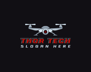 Drone Tech Surveillance logo design