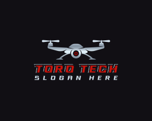 Drone Tech Surveillance logo design