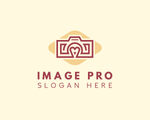 Camera Heart Photography logo design