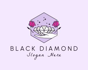 Rose Diamond Jewelry logo design