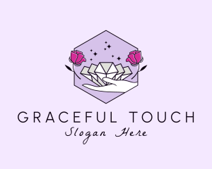 Rose Diamond Jewelry logo design