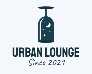 Lounge - Night Bar Lounge logo design