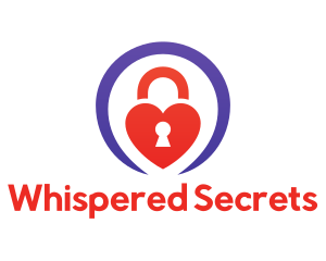 Secret - Heart Keyhole Padlock logo design