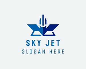 Airline - Geometric Airline Aviation logo design