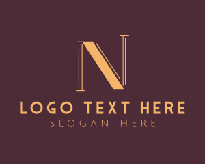 Draftsman - Letter N Enterprise logo design
