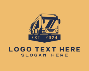 Transportation - Bus Transport Transit logo design