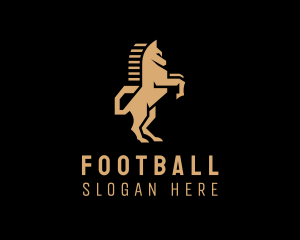 Deluxe Golden Horse Logo