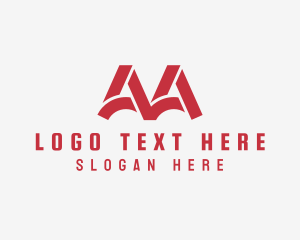 Firm - Modern Construction Business logo design