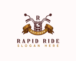 Motorcycle Riding Garage logo design