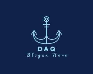 Anchor Nautical Maritime Logo