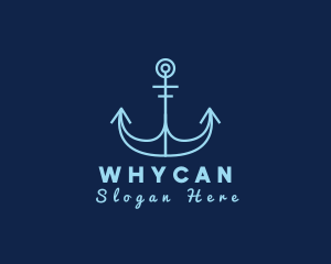 Symmetry - Anchor Nautical Maritime logo design