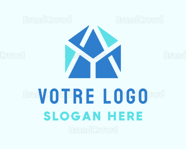 Generic Cube Letter AY Logo