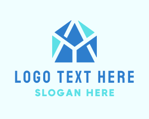 Generic Cube Letter AY logo design