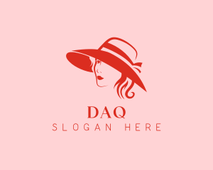 Trend - Woman Hat Fashion Beauty logo design