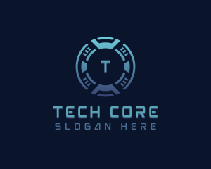 Cyber Technology Software logo design