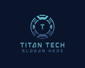 Cyber Technology Software logo design