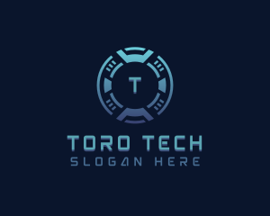 Cyber Technology Software logo design