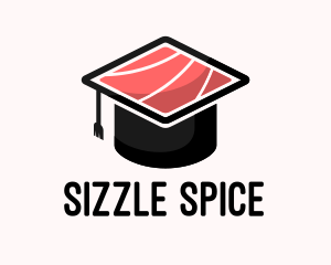 Cooking - Sushi Cooking School logo design