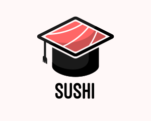 Sushi Cooking School  logo design