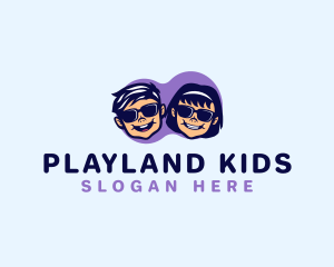 Happy Kids Sunglasses logo design