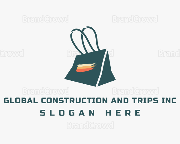 Colorful Shopping Bag Logo