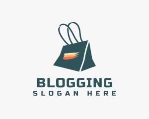 Market - Colorful Shopping Bag logo design